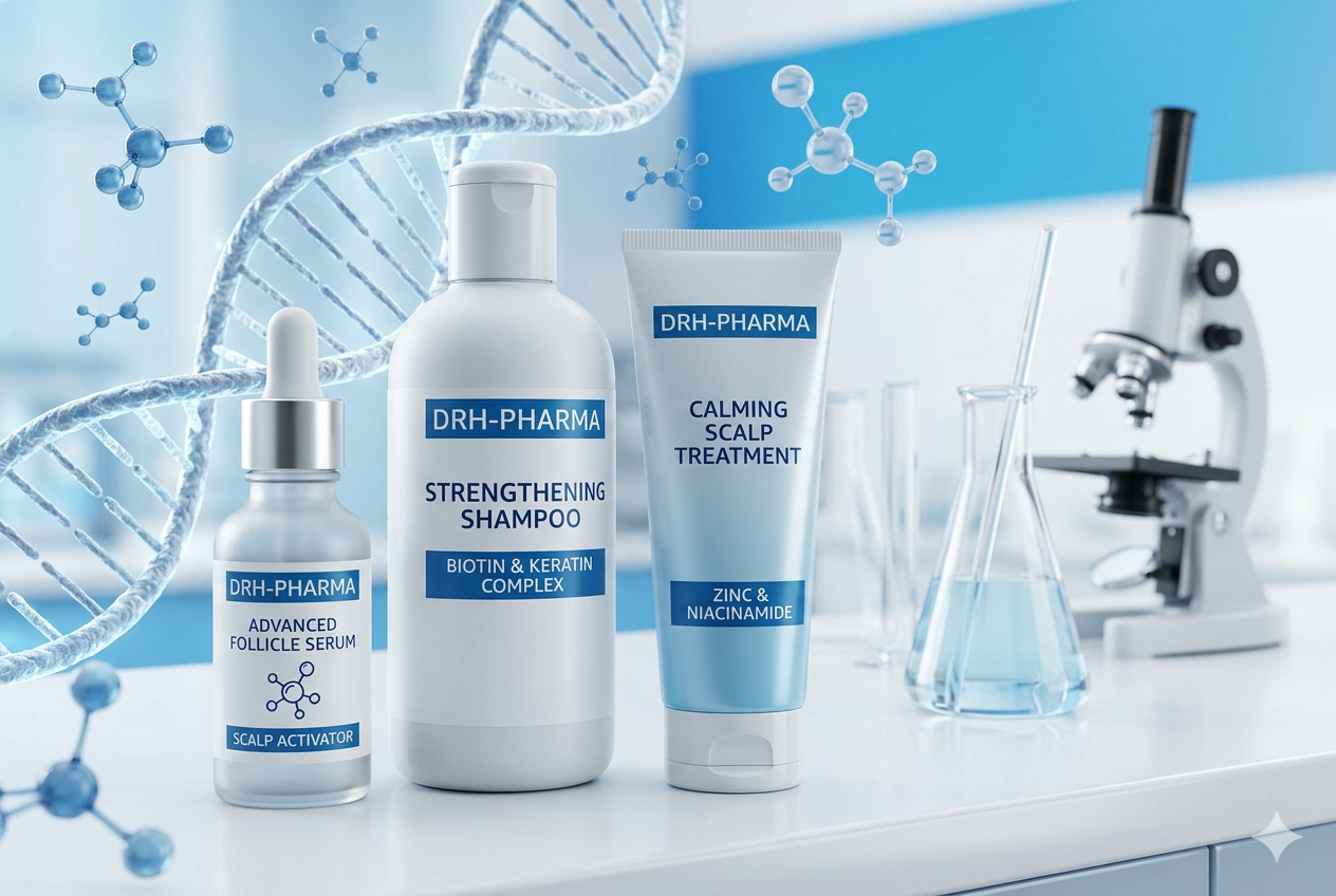 Hair and Scalp Care with Proven Pharmaceutical Formulations